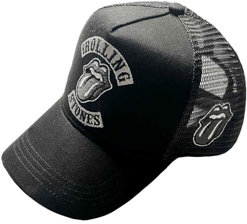Men's Rolling Stones Tour '78 Trucker Cap One Size Black