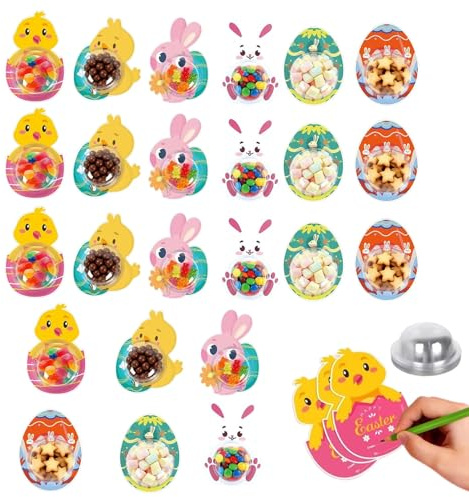 Tarjeta De Pascua - Tarjetas De Felicitación De Pascua | Tarjetas De Recuerdo De De Primavera Portátiles, Tarjeta De Soporte Para Dulces Adecuada Para Estudiantes De Festivales De Vacaciones De