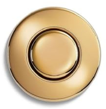 InSinkErator Air Switch Decorative Button for InSinkErator Dual Outlet Garbage Disposal Air Switch Kit, (1.3 x 0.8 x 1.7 inches) STC-FG, French Gold (Shiny)