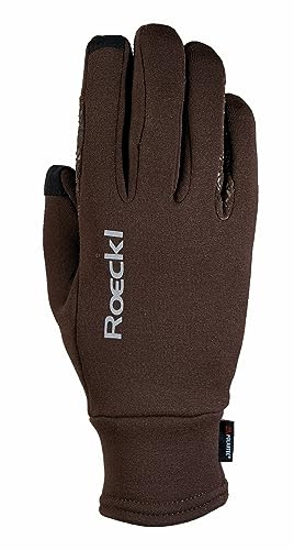 Roeckl Sports Reithandschuh Weldon, Freizeit Winter Handschuh, Mokka 7.5