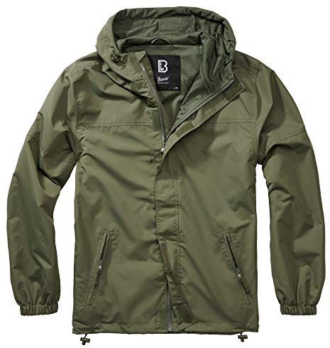 Brandit Sommar Windbreaker, regnjacka, anorak, träningsjacka, storlek S till 5XL