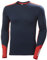 Helly Hansen Men's Lifa Merino Midweight Crew Shirt, Navy, L UK