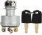 Interruttore di Accensione Interruttore a Chiave di Accensione 9G7641 Interruttore di Accensione a 4 Fili con 2 Chiavi di Ricambio per Escavatore Caterpillar CAT 229 306 320 330