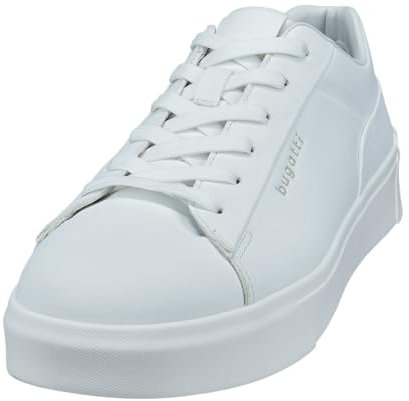 bugatti Herren Businessschuhe, Männer Schnürer,lace-up Shoes,schnürschuhe,Anzugschuhe,Budapester Style,elegant,Office,White (2000),42 EU / 8 UK