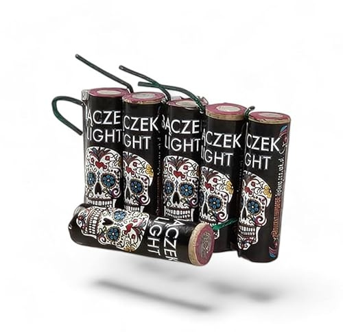 ZENDA CLUB® Pack 18 Pétards Spinners Lumineux Silencieux – Effets Rouge, Vert, Jaune – Spectacle sans Bruit pour Mariage, Anniversaire, Fête - Feux d'artifice CE F1