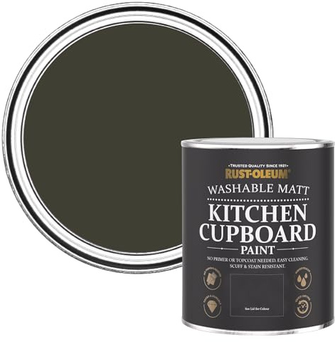 Rust-Oleum Kitchen Wood and Cabinet Paint in Matt Finish - Wallington 750ml