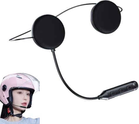 Högtalare för hjälm: 12 mm, ultratunna intercom-hjälmhörlurar | Musikkontroll Automatiskt svar Kommunikation För Motorsport, Motorcykelhjälmar, Au