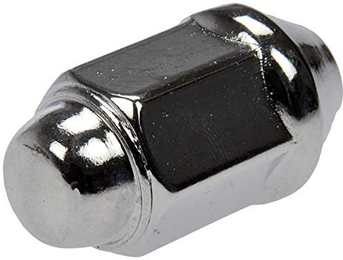 Dorman 611-145 Wheel Nut 7/16-20 Dometop - 3/4 in. Hex, 1-19/32 in. Length Compatible with Select Chevrolet/GMC/Jeep Models, 10 Pack (OE FIX)