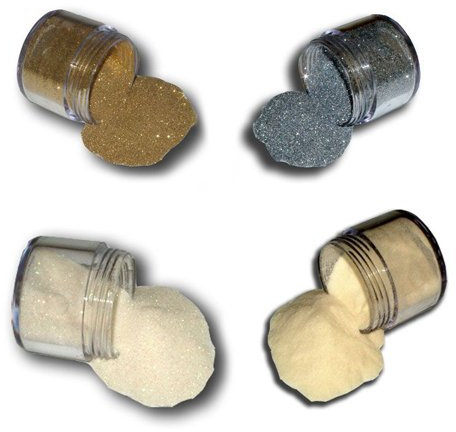 The English Stamp Company Embossing-Puder, Set mit 4 Farben