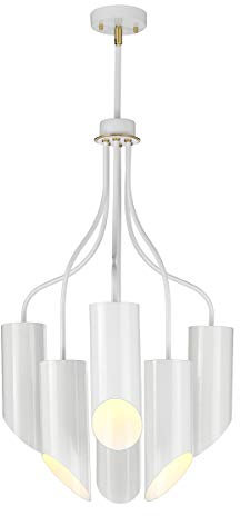 Moderner Kronleuchter 6x60W/E27 QUINTO WHITE QUINTO/TL WAB Elstead