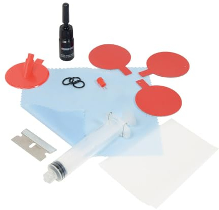 Autobest Kit réparation Pare Brise Professionnel - 17 pièces