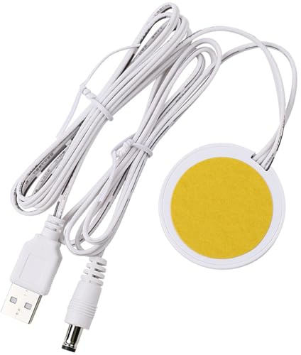 ROYJJ Sensores táctiles de madera para muebles, interruptores de luz de respuesta táctil, interruptor de luz LED para armario de cocina, regulador de intensidad táctil de madera
