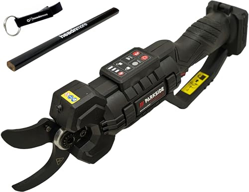 HEADNMORE erbjudande för PARKSIDE PERFORMANCE® Batteridriven beskärningssax PPAAS 20-Li – 20 V X 20 V Team, borstlös motor, skärkapacitet upp till 38 mm i väska inkl. HEADNMORE nyckelring och