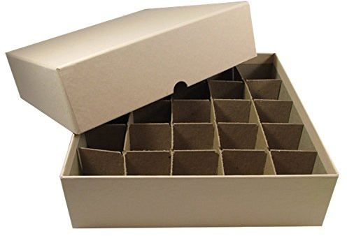 Guardhouse Heavy Duty Large Dollar Coin Tube Box 9x9x2.75 Tan