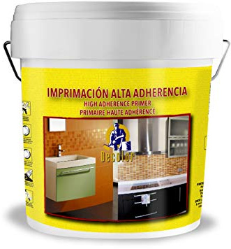 PINTURAS DECOLOR PRIMAIRE Carrelage DECO-160 Haute adhérence faïence, carreaux de sol, mur - A base d'eau - 4L