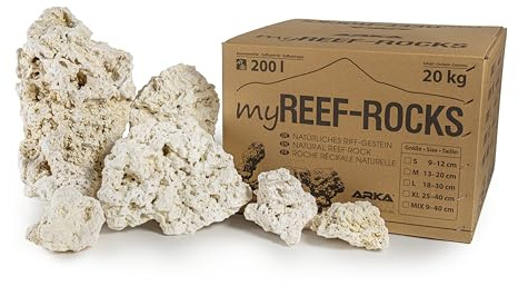 ARKA Aquatics MyReef-Rocks Revsten för Akvarier, 20 kg