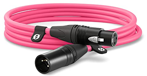 RØDE XLR-3 Cavo XLR premium (3m, Rosa)