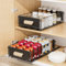 Diealles Shine Cajones Extraibles para Cocina, 24x40x10CM Bandeja Extraible Armario Cocina, Sin Necesidad de Taladrar Cajon Telescopico, Cajones Deslizantes para Armario