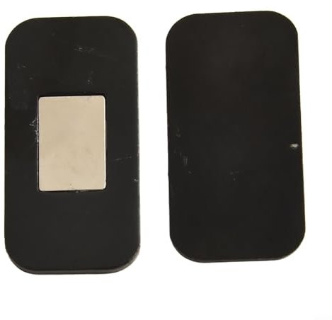 Système de fermeture magnétique - Ensemble complet de 5 pièces pour sécuriser les armoires et tiroirs sans compromis (1 lot noir)