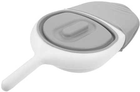 SMASOLO Pot de Lit Portable pour Patients Adultes Urinoir Ergonomique Plastique Robuste Bassin pour Chambre Hôpital et Soins à Confortable et Adapté Personnes Âgées et Handicapées