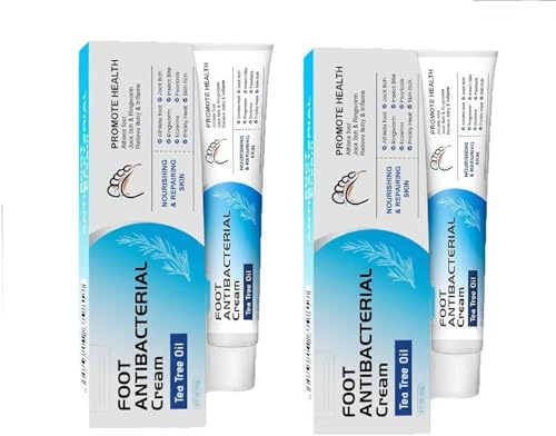 Gel Contra el Pie de Atleta,Crema para el pie de Atleta Contra Picor,Crema para Pies Atletas Contras los Olores Desagradables,20G*2pc