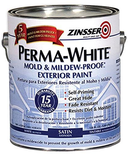 RUST-OLEUM 03101 Exterior Mildew Performance Paint, White