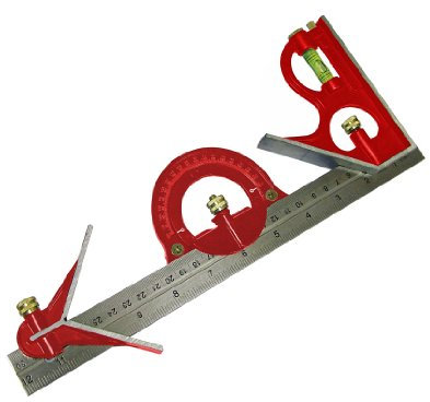 Faithfull FAICS300SET 300mm 12-inch Combination Square Set