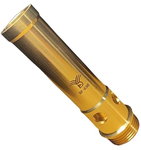 AGUADECORATIVA Ugelli decorativi per fontana in ottone giardino e stagno - teste di spruzzatore d'acqua da 1/2 con effetti visivi mozzafiato, elementi acquatici, decorazione esterna