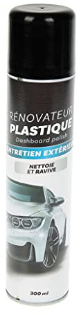 Turbocar - Rénovateur Plastique Voiture - Contenance: 300 ML - Entretien et protège Les Plastiques extérieurs du véhicule - Protège et nettoie - Fais Briller Les Plastiques extérieurs
