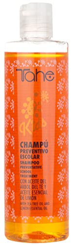 Tahe Kids Protect 2-Phase Champú Infantil de uso diario Preventivo de Piojos con Aceite Árbol del Té, 300 ml