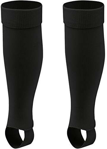 JAKO Unisex Stutzen Uni, Schwarz, L