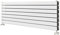 Pinta Horizontal Radiator | Flat Panel Double Column | Central Heating | Living Room Hallway Bathroom Kitchen Radiator | 340 x 1800| White