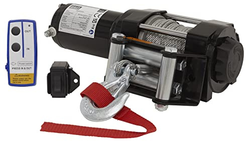 Sealey ATV Winch 1000kg Line Pull 12V - Wireless - ATV1000W