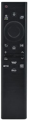 BN59-01385A Sprachfernbedienung Ersatz für Samsung QLED Smart TV GQ43Q60BAU GQ43Q60BAUXZG GQ43QN90BAT GQ43QN90BATXZG GQ50Q60BAU GQ50Q60BAUXZG GQ50Q80BAT GQ500BAT GQ500BAT Q80BATXZZ G GQ50QN90BAT