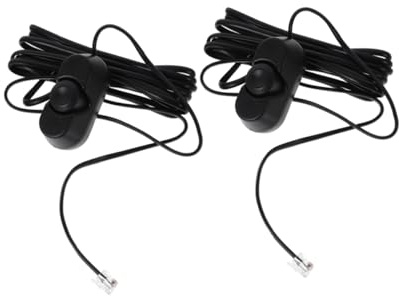 Ciieeo Contrôleurs de Caisson de Basses Plastique Lot de 2 Réglage Volume Amplificateur Voiture Accessoires Audio Commande à Distance pour Conduite en Ville et Campagne