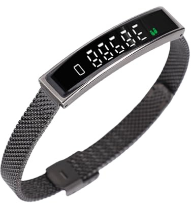MENDUNER Bracciale Intelligente con Fotografia Remota e Nuoto Resistente alle Intemperie | Bluetooth 5.3, Batteria a 5 Giorni, Tracker Fitness per Uomini Donne (Black)