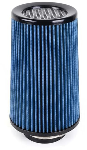 Filtro di aspirazione conico for aria fredda - Detergente lavabile for una maggiore efficienza del motore(Blue)
