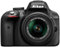 Nikon D3300 - Cámara réflex digital de 24.2 Mp (Pantalla 3, estabilizador óptico, vídeo Full HD), negro - kit cuerpo con objetivo Nikkor AF-S DX 18-55 mm f:3.5 VR II