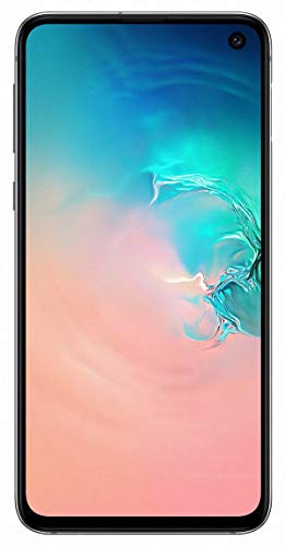 Samsung Galaxy S10E - Smartphone portable débloqué 4G (Ecran : 5,8 pouces - 128 Go - Double Nano-SIM - Android) - Blanc