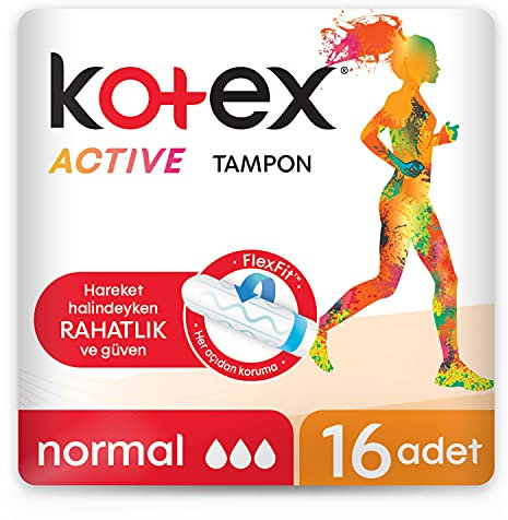 Kotex Active Bumper Normal 16er 1 Pack