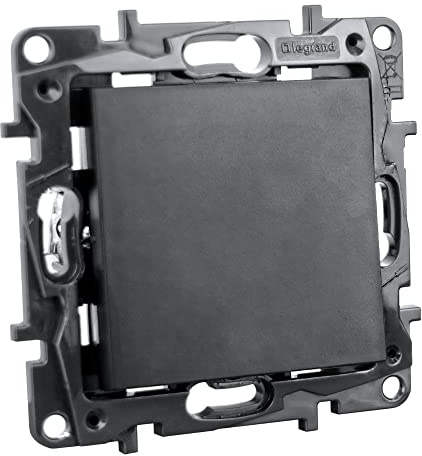 Treppenschalter 10 AX Schalter schwarz Niloe Step Lichtschalter