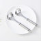 Meatball Maker Spoon 2pcs, Edelstahl-Fleischbällchen-Löffel Meatball Scoop Ball mit langem Griff und Leckloch Küchenutensilien Nicht-Stick Fleischball Scoop Fleischball Shaper Form