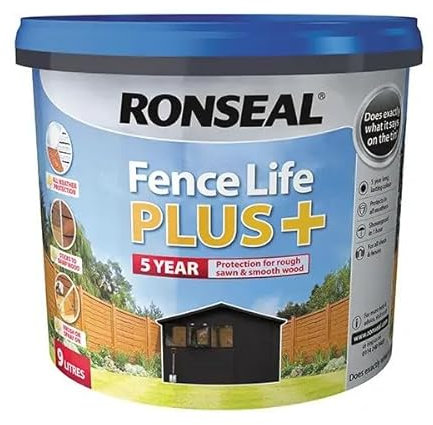 Ronseal Fence Life Plus Midnight Blue 9L
