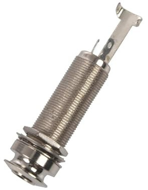 gitarrenzubehör für anfänger Mono-Gitarrenfass Mit Langem Eingang Und Ausgang Ja Mono-Klinkenstecker Für Akustisch-elektrische Gitarren