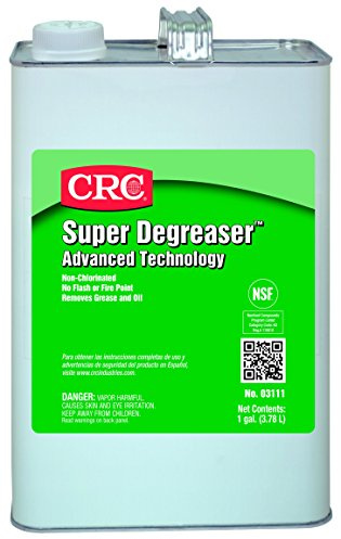 CRC Super Degreaser/Cleaner, 1 Gallon Can, Clear