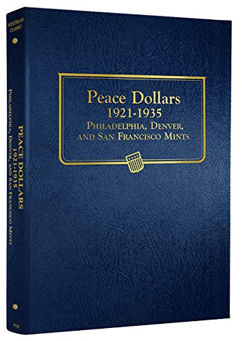 Whitman US Peace Dollar Coin Album 1921-1935 #9130