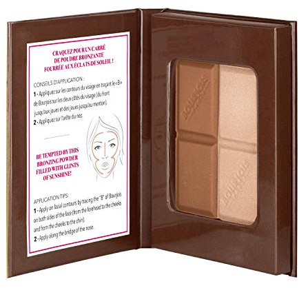 Bourjois Delice De Poudre Polvos Bronceadores Tono 55 Highlighter + universal tan, 16.5g