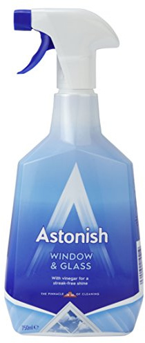 Astonish Pack Of 10 750Ml Window & Glass Surface Mirror Bathroom Kitchen Household Cleaner