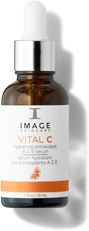 Image Skincare Vital C Hydrating Antioxidant ACE Serum 30 ml – Antioxidatives Serum mit Vitamin C, E und A, schützt vor Umweltschäden, glättet feine Linien und fördert ein ebenmäßiges Hautbild