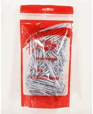 TrendLine Nägel 3,75 x 75mm 1kg Drahtnägel Drahtstift Vorratsbeutel